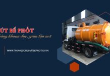 Dịch vụ hút bể phốt uy tín tại các quận huyện Hà Nội: Lựa chọn thông minh cho ngôi nhà bạn