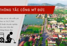 Dịch vụ thông tắc cống tại huyện Mỹ Đức